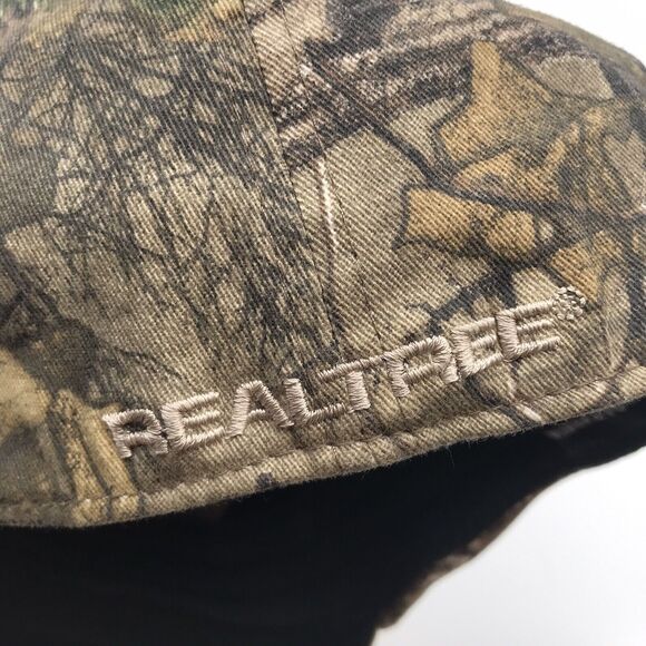Realtree Camo Baseball Hat Stretch L/XL Trucker Hunting Fishing Dad Outdoor Cap - Picture 6 of 9